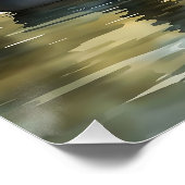 Poster Fête des pères partie pêche (Coin)