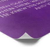 Poster Fête des pères Poème cadeau pour papa (Coin)