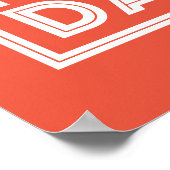 Poster Fête des pères - Rad Papa (Coin)