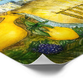 Poster Fête des Tabernacles Sukkoth Art Inspirationnel (Coin)