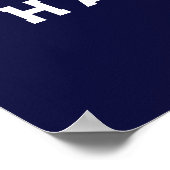 Poster Fête d'études de droit personnalisées (Coin)