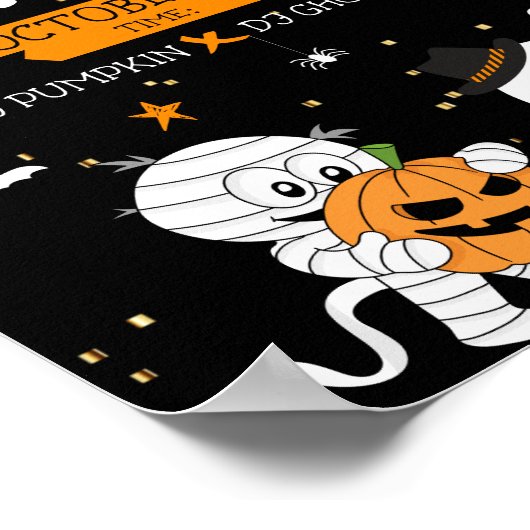 Poster Fête d'Halloween (Coin)