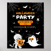 Poster Fête d'Halloween (Devant)