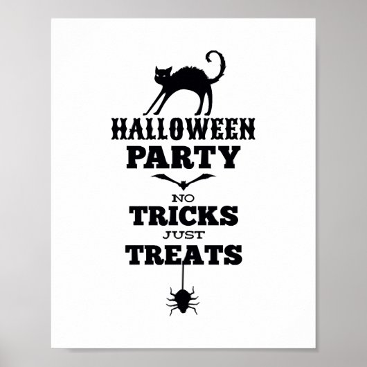 Poster Fête d'Halloween (Devant)