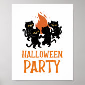 Poster Fête d'Halloween (Devant)