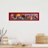 Poster Fête d'Halloween (Cuisine)