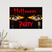 Poster Fête d'Halloween (Cuisine)