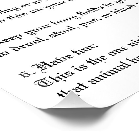 Poster Fête d'Halloween (Coin)