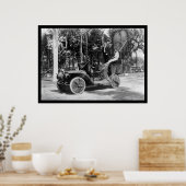 Poster Fête d'Hawaii Float avec Yale Pennant 1912 (Cuisine)