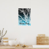 Poster fête d'hiver : arbre fantôme (Cuisine)