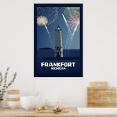 Poster Fête du 4 juillet, Frankfort, Michigan Li (Cuisine)