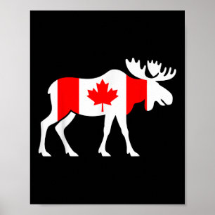 Poster Fête du Canada Enfants Maple Leaf Jeunesse Tout-Pe