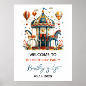 Poster Fête du Carnaval moderne de Mare Circus Premier an (Devant)