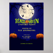 Poster Fête du costume d'Halloween (Devant)
