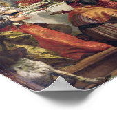 Poster Fête du mariage à Cana (Coin)