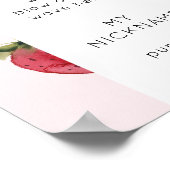 Poster Fête du premier anniversaire de Berry (Coin)