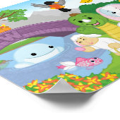 Poster Fête du printemps dans le parc Kinzville (Coin)