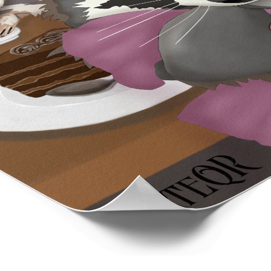 Poster Fête du Raton. (Coin)