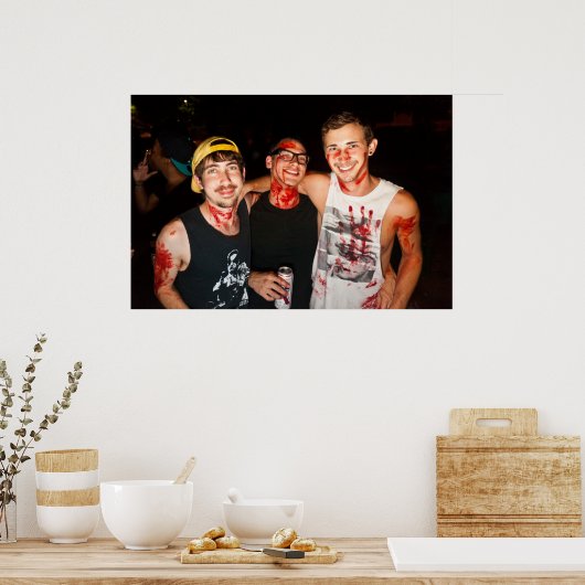 Poster fête du sang (Cuisine)