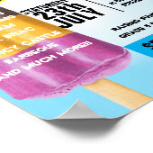 Poster fête estivale (Coin)