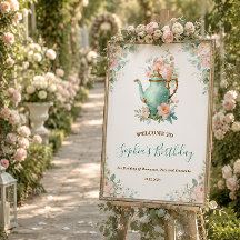 Fête Florale Rêveuse aux Roses Vintage Shabby Chic