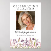 Poster Fête funéraire de Wildlower de l'Affiche de bienve (Devant)