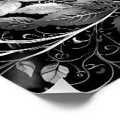 Poster Fête intemporelle des mariages à cravate noire (Coin)