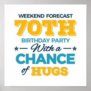 Poster fête le 70e anniversaire