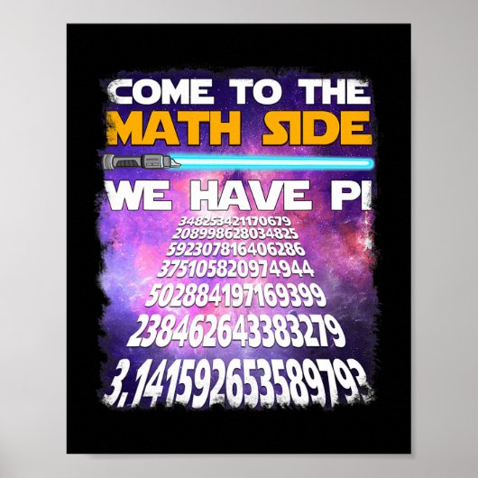 Poster Fête Nationale Du Pi 14 Mars 2025 Venez À Math Sid (Devant)