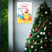 Poster Fête Noël Funky Noël Nouvel An