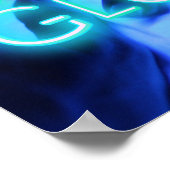 Poster Fête Psychédélique de Neon Rave (Coin)