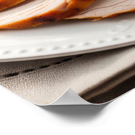 Poster Fête traditionnelle d'Action de grâce (Coin)