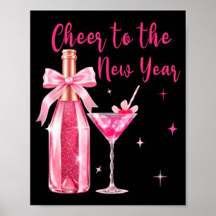 Poster Fêter la nouvelle année Bonne année 2026 Fête Gi