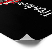 Poster Fêter le 4 juillet Fête de l'Indépendance Drapeau  (Coin)