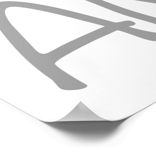 Poster Fêter notre 30e anniversaire (Coin)