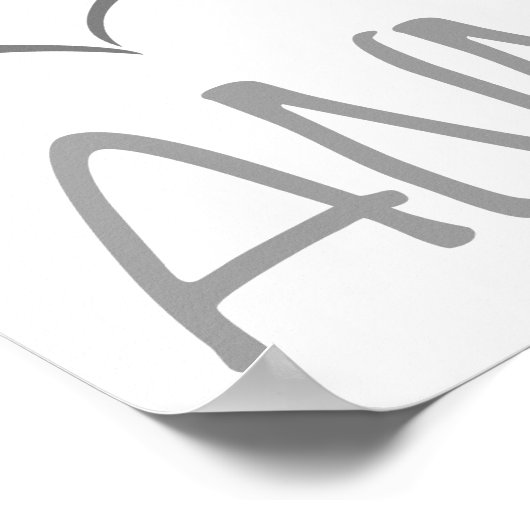 Poster Fêter notre 40e anniversaire (Coin)