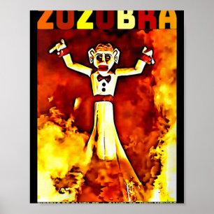 Poster Fêtes de femmes Zozobra De Sante Fe Nouveau-Mexiqu