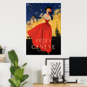 Poster Fêtes de Genève (Bureau à domicile)