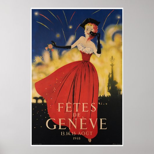 Poster Fêtes de Genève (Devant)