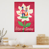 Poster Fêtes de Genève 1957 (Cuisine)