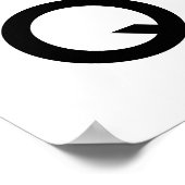 Poster fêtes de graduation personnalisées (Coin)