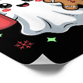 Poster Fêtes de Noël de Noël de Beanie Fêtes de Noël de F (Coin)