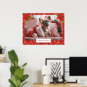 Poster Fêtes de Noël personnalisées Photo (Bureau à domicile)