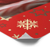 Poster Fêtes de Noël personnalisées Photo (Coin)