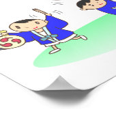 Poster Fêtes japonaises. (Coin)