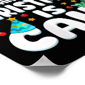 Poster Fêtes Joyeuses Fête d'anniversaire Noël Jour B Fêt (Coin)