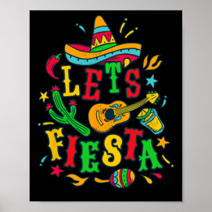 Poster Fêtons la fête mexicaine du Festival Cinco De Mayo