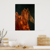 Poster Feu (Cuisine)