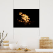 Poster feu (Cuisine)