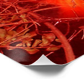 Poster Feu Abstrait (Coin)